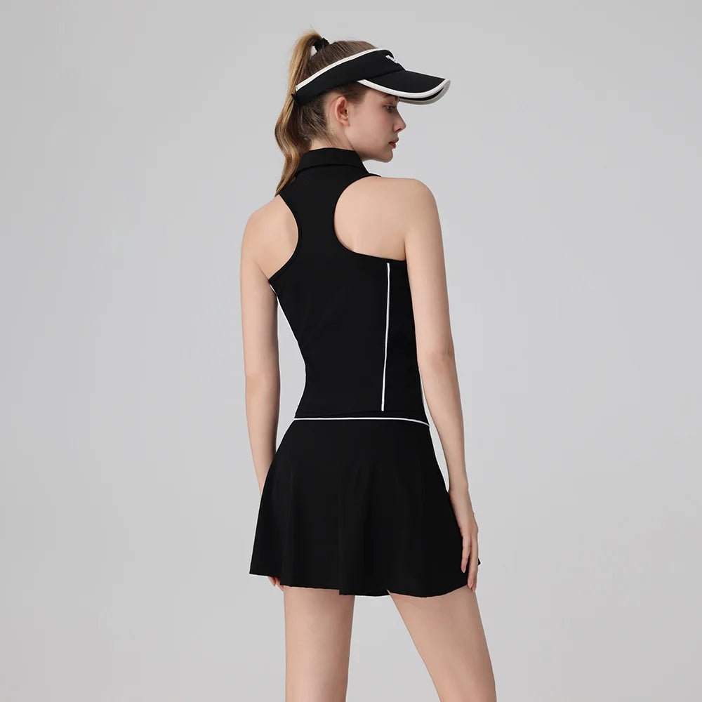 High Quality 2 PCS Tennis Skirt Short Sports Suit Breathable Quick Dry/Yoga/Golf/Gym Sportswear - GilloServ