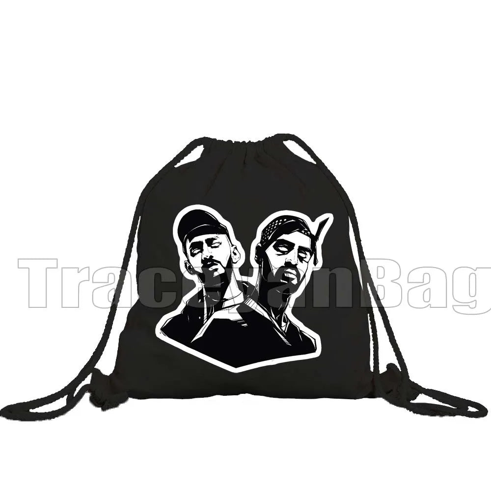 Great Rap Artist Drawstring Bags Soccer Gym Backpack - GilloServ