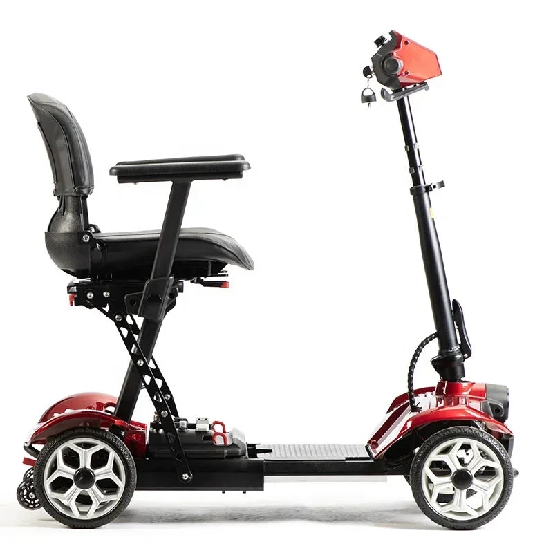 Lightweight Adult & Elderly Mobility Scooter 4-Wheel Electric Rollator Walker - GilloServ