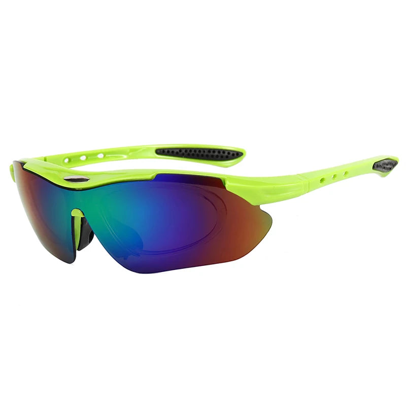 Men Women UV400 Riding Racing Cycling Eyewear Outdoor Anti-glare Mountain Road Bike Sunglasses Dustproof XC MTB Bicycle Glasses - GilloServ