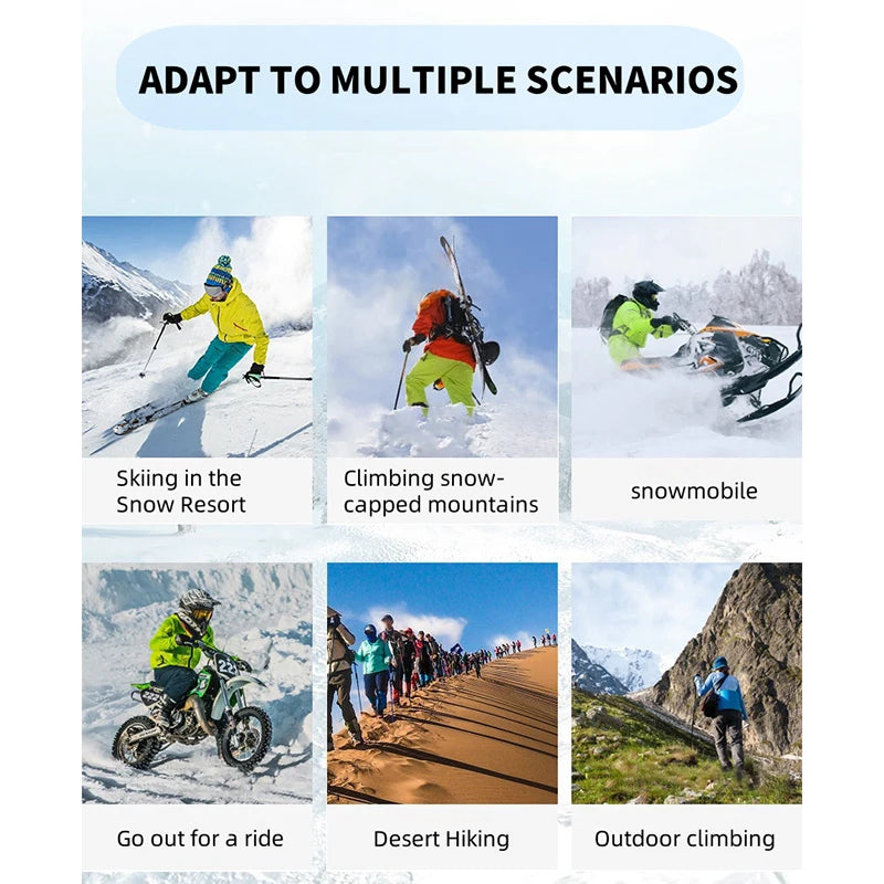 Unisex Snowboard Goggles–Glasses  Ski Equipment Eye Protection - GilloServ