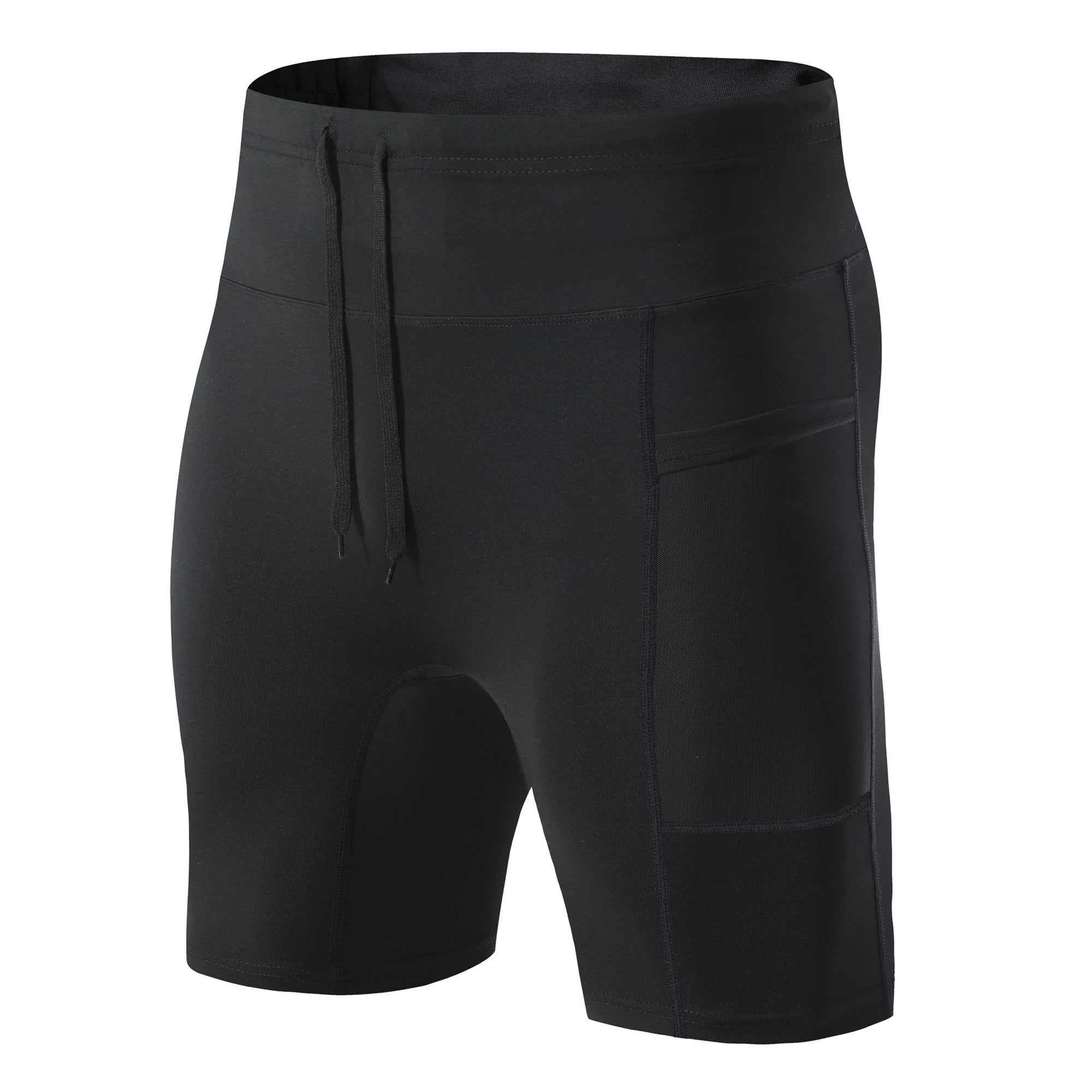 Men Women Yoga Running Shorts Pockets Outdoor Sports Half Pants Tights Exercise Fitness Gym Cycling Shorts Leggings Quick Drying - GilloServ