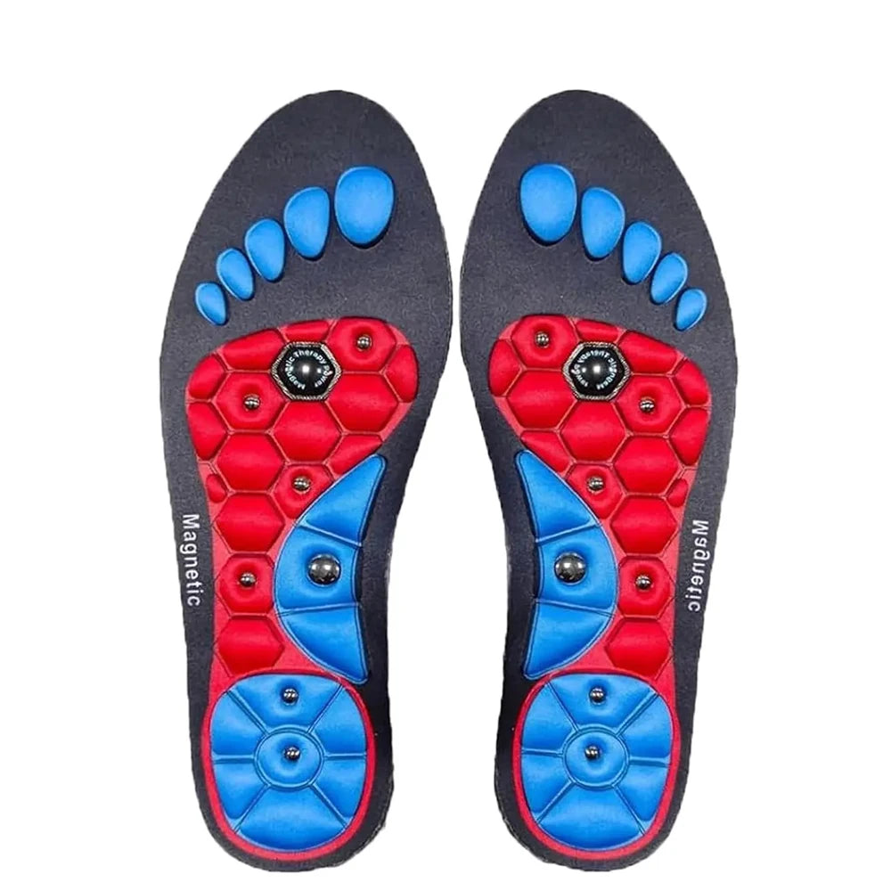Medical Magnetic Therapy Sports Insoles Massage Foot Weight Loss - GilloServ