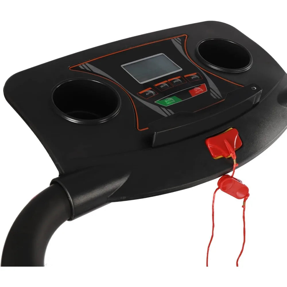 Treadmills for Seniors Recovery Fitness Exercise Machine Walking Treadmill with Full Length Handrails &Heart Rate Sensor - GilloServ