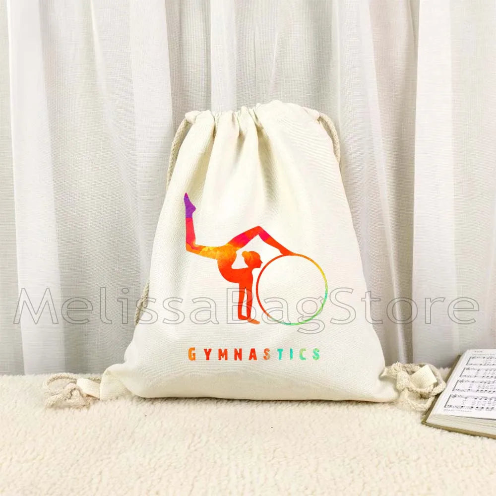 Ballet Gymnast Gymnastics Girl Colofull Sports Aerial Silk Yoga Women - GilloServ