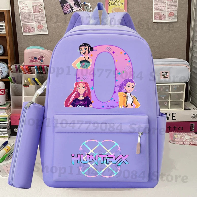 Demon Hunters Backpacks Fashion Schoolbag Large Capacity - GilloServ