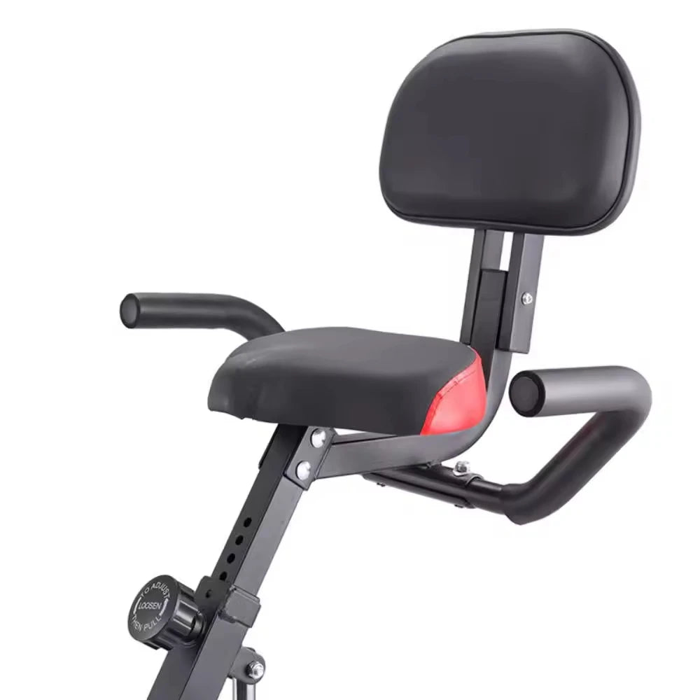 Workout  Indoor Fitness Exercise Bike// Body Building Belt Drive Foldable Gym Exercise Bicycle// Bike - GilloServ