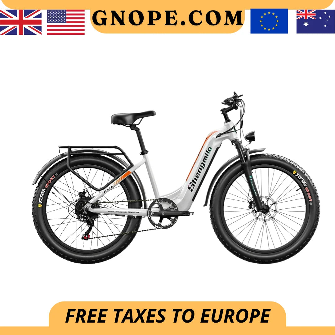 MX06 Electric Bike 1000W Urban Bicycle/bike electric 26" E-bike 48V17.5AH Battery - GilloServ