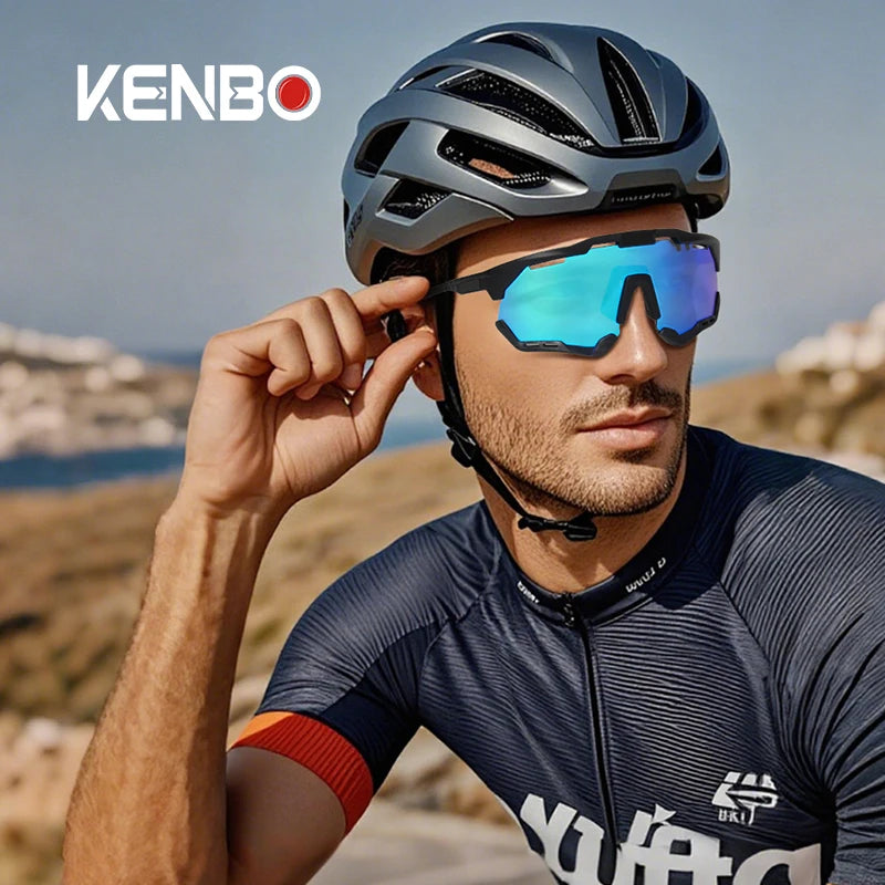 Polarized Cycling Glasses Mountain Bicycle Glasses Road Bike Cycling Eyewear Men Women Outdoor Sports Cycling Sunglasses - GilloServ