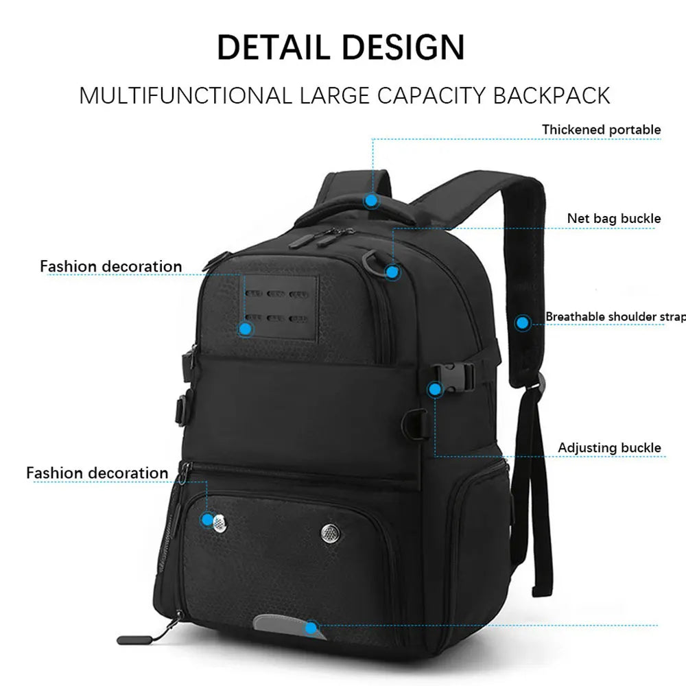 Sports Backpack Football Bag Boys Basketball/ Soccer Ball Bag Large - GilloServ
