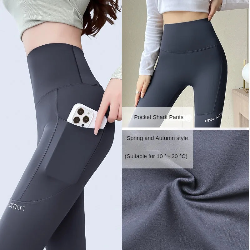 Leggings women's wea high waist hip lifting leggings yoga sports - GilloServ