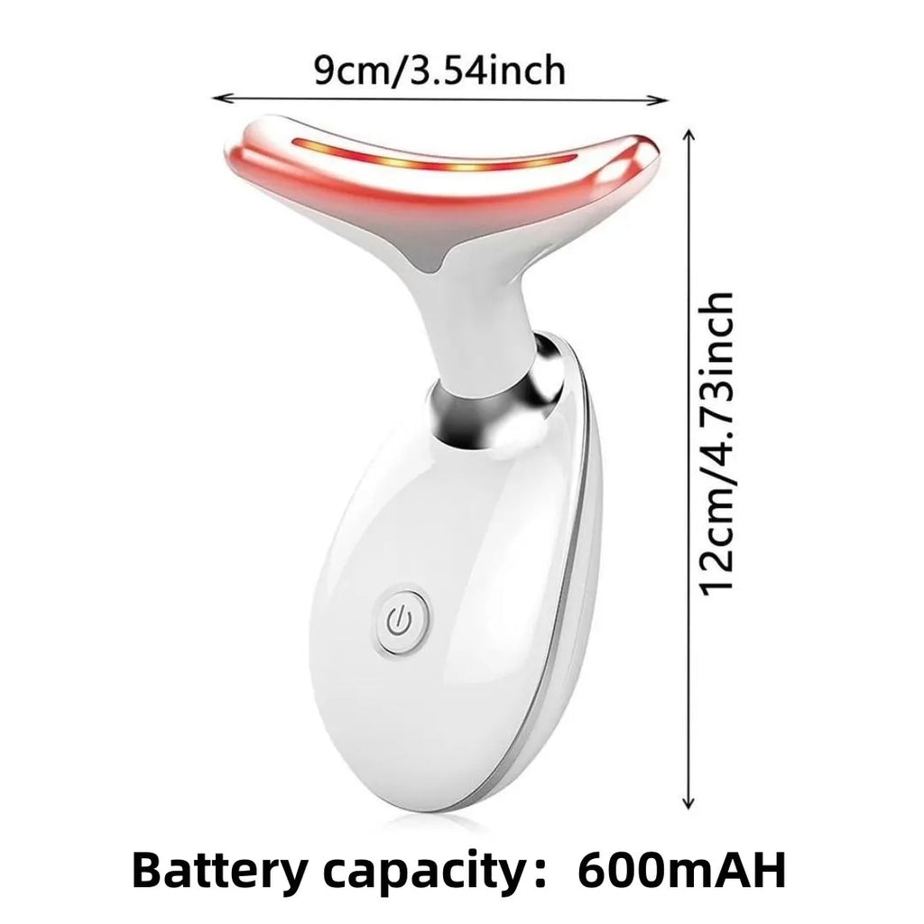 Quality Vibrating Neck/ Beauty /face Skin Toner/Massager device,1 Piece set with Portable USB Charging - GilloServ