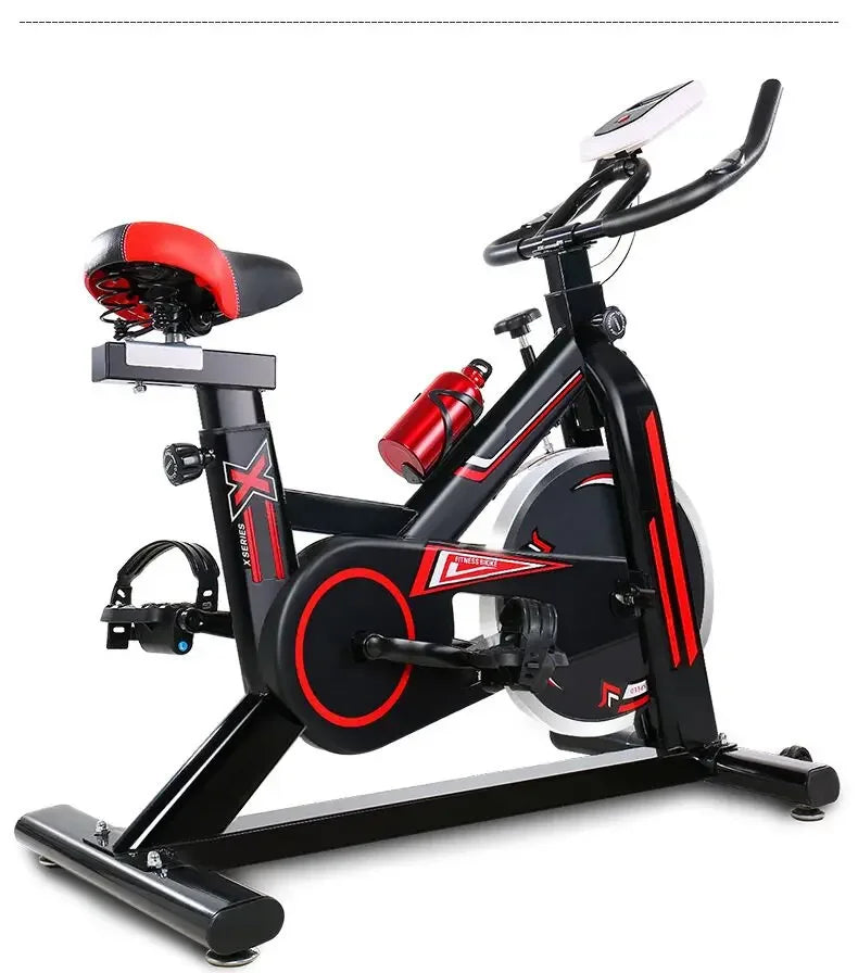 Indoor Body Building Home Gym Equipment Fitness Machine Exercise Folding Magnetic Static Bicycle Sports Spin Bike - GilloServ