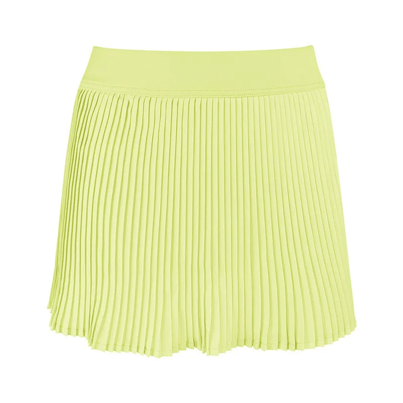 Women Tennis Golf Wear Skirts Sports Pleated Casual Fitness - GilloServ