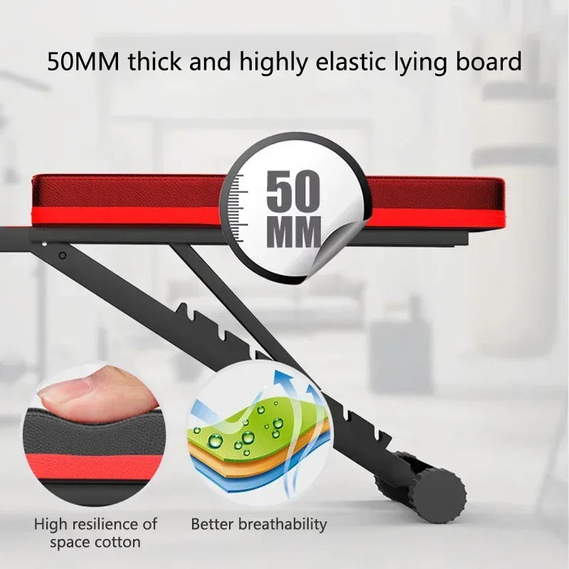 Sit-ups, abdominal muscles, abdominal fitness bench, fitness equipment, - GilloServ