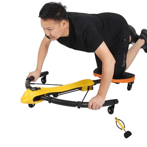 Gym Fitness Equipment Horse Riding Machine Body Building Abdominal Crunch - GilloServ