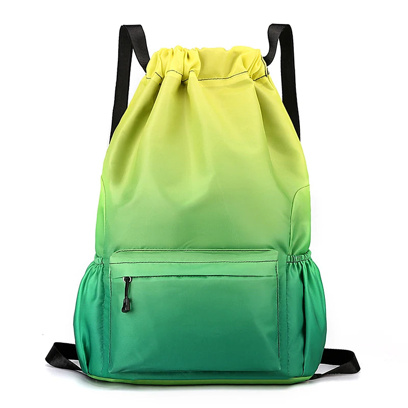 Bundle Pocket Backpack Waterproof Nylon Swimming/Basketball/Soccer/Volleyball/Bag - GilloServ