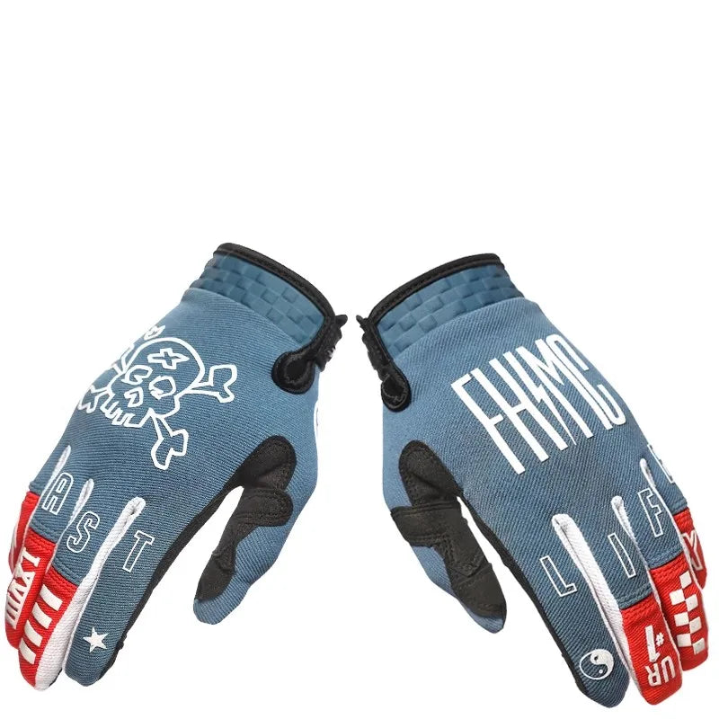 New Mtb Mountain Bicycle Motorcycle Racing Gloves MX Motocross Gloves Full Finger Cycling Gloves Bike Accessories A - GilloServ