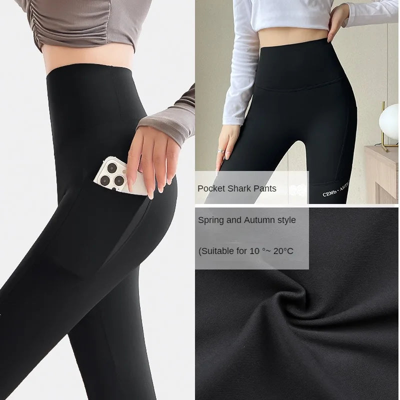 Leggings women's wea high waist hip lifting leggings yoga sports - GilloServ