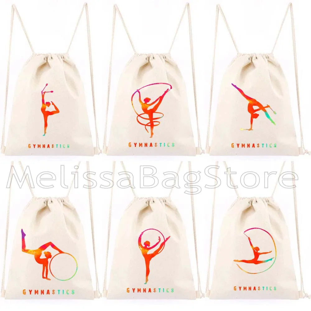 Ballet Gymnast Gymnastics Girl Colofull Sports Aerial Silk Yoga Women - GilloServ