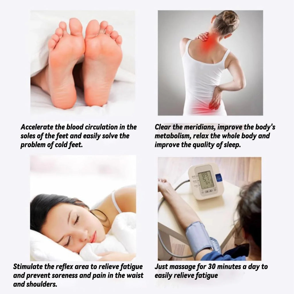 Medical Magnetic Therapy Sports Insoles Massage Foot Weight Loss - GilloServ