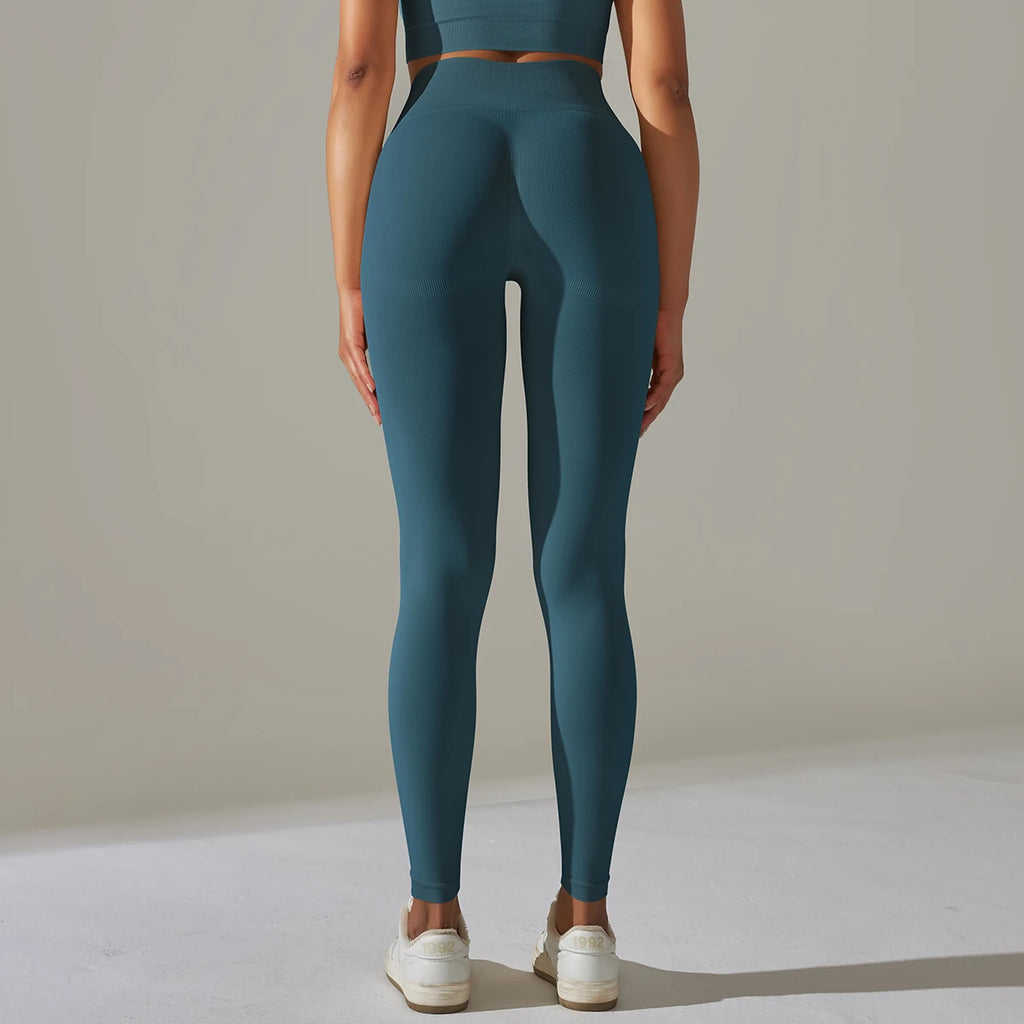 Women Leggings Yoga Pants Sport Leggings Women Seamless High Waist - GilloServ