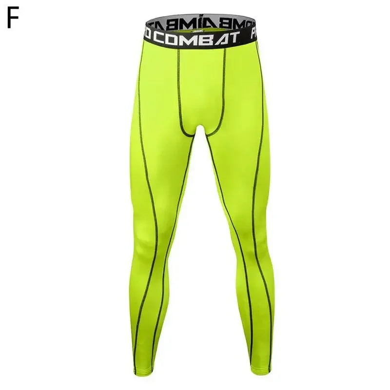 Fishing Men Compression Tight Leggings Running Sport Male Fitness Jogging Pants Quick Dry Trousers Workout Training Yoga Bottoms - GilloServ