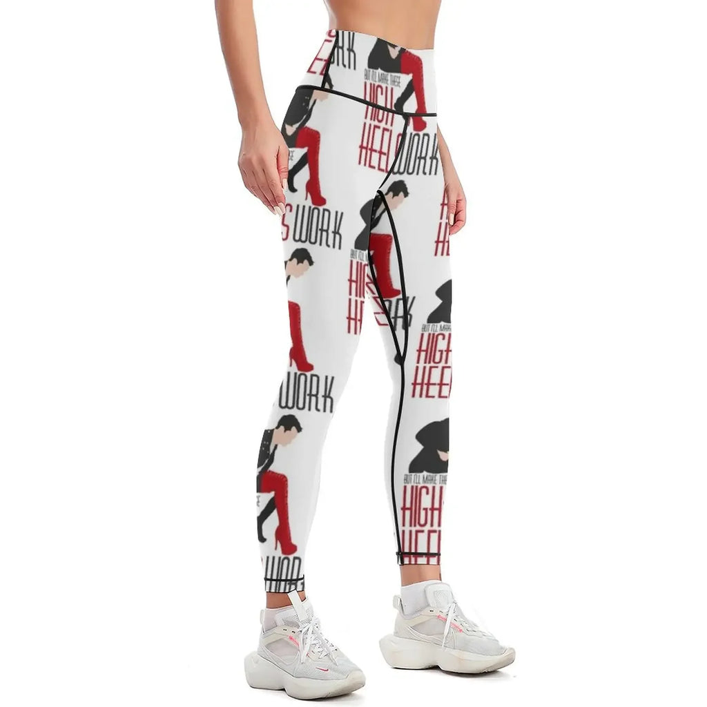 Make These High Heels Work Leggings Women's trousers Sports pants - GilloServ