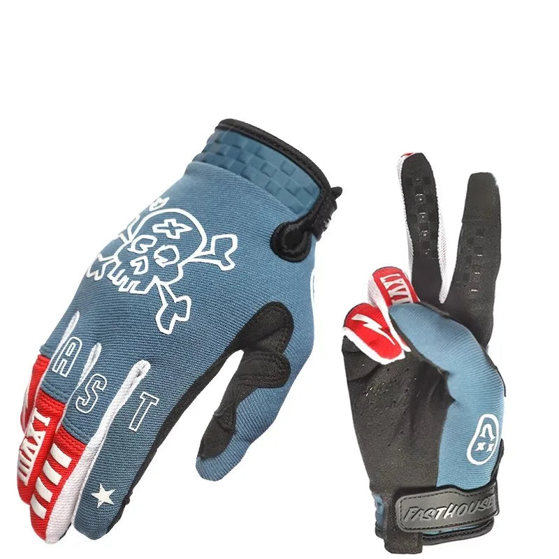 New Mtb Mountain Bicycle Motorcycle Racing Gloves MX Motocross Gloves Full Finger Cycling Gloves Bike Accessories A - GilloServ