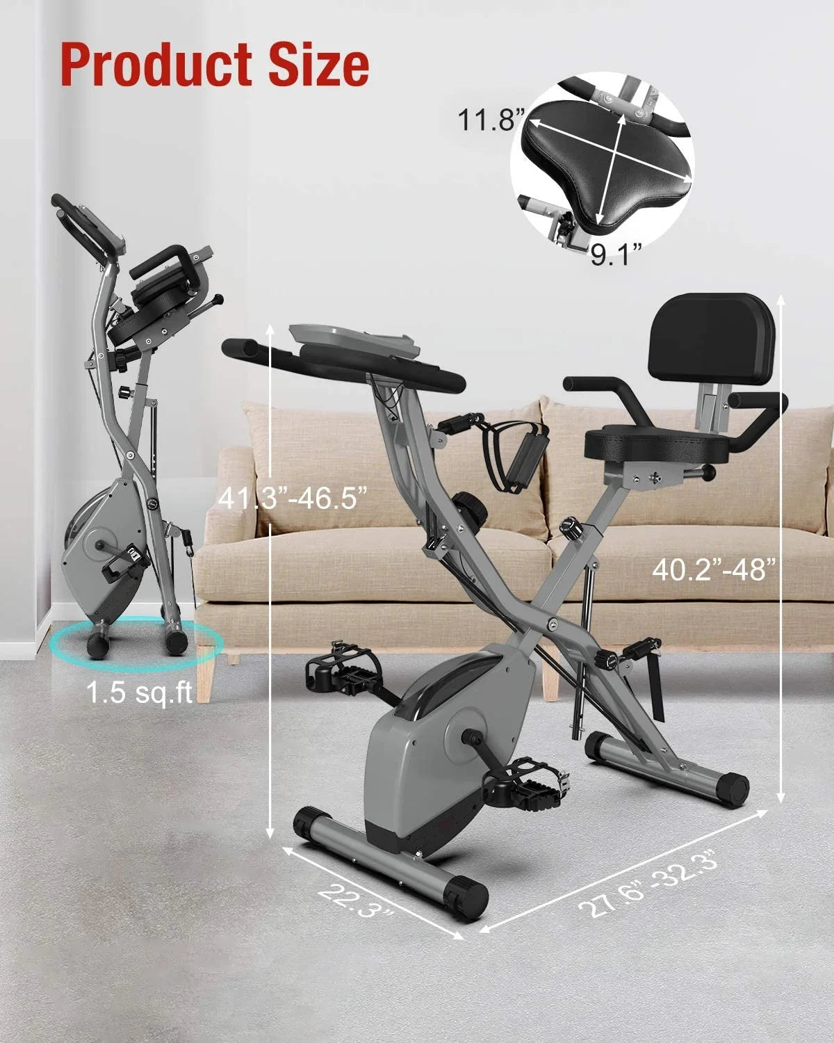 High Quality Commercial Folding Spinning Bike - GilloServ
