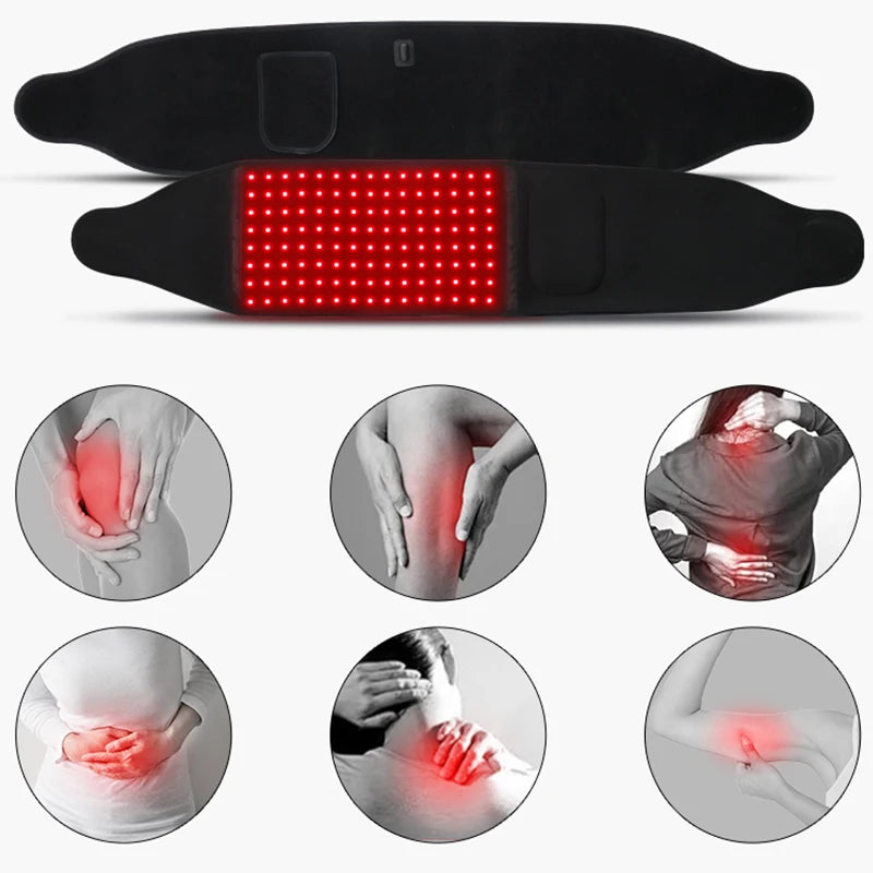 LED Skin Therapy Panel 660nm 850nm Red Infrared Light Therapy Belt - GilloServ