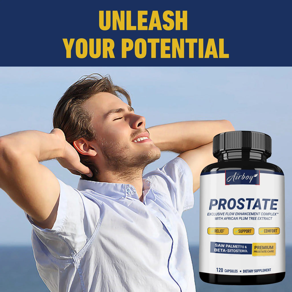 Prostate Support Capsules - with Natural Saw Palmetto - Supports Urinary Tract and Bladder - GilloServ