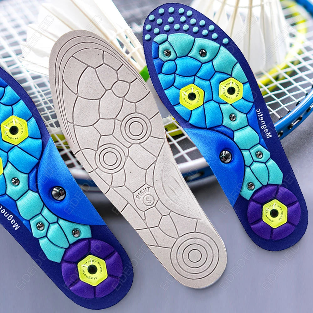 New Magnetic Therapy Sports Insoles for Massage Foot Weight Loss Slimming - GilloServ