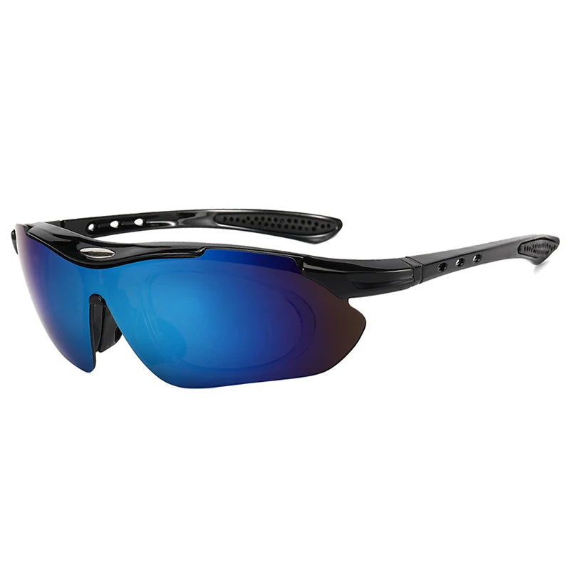 Men Women UV400 Riding Racing Cycling Eyewear Outdoor Anti-glare Mountain Road Bike Sunglasses Dustproof XC MTB Bicycle Glasses - GilloServ