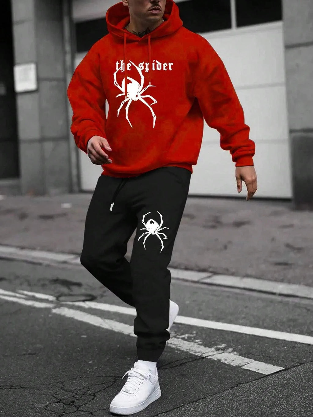 Tracksuit Sets Men's Casual Fleece Warm Hoodies Pants 2PCS Mens Long Sleeve Sport Suit Male Pullover Hoodies Sports Clothing - GilloServ