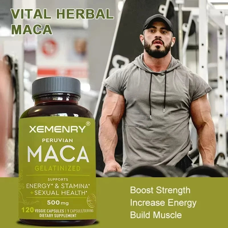 Organic Maca Root - A Natural Stress,wellness Supplement That Balances Mood and Overall Health - GilloServ