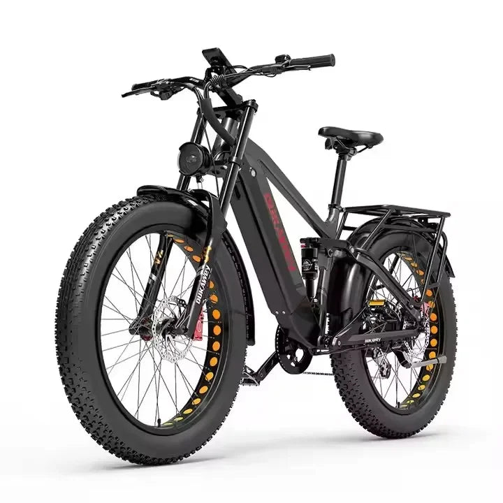 Electric bike 1000W 52V 26 inches full suspension mountain e bike 20Ah lithium battery - GilloServ