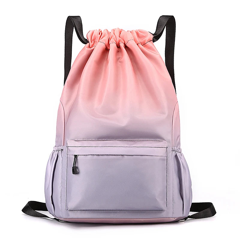 Bundle Pocket Backpack Waterproof Nylon Swimming/Basketball/Soccer/Volleyball/Bag - GilloServ