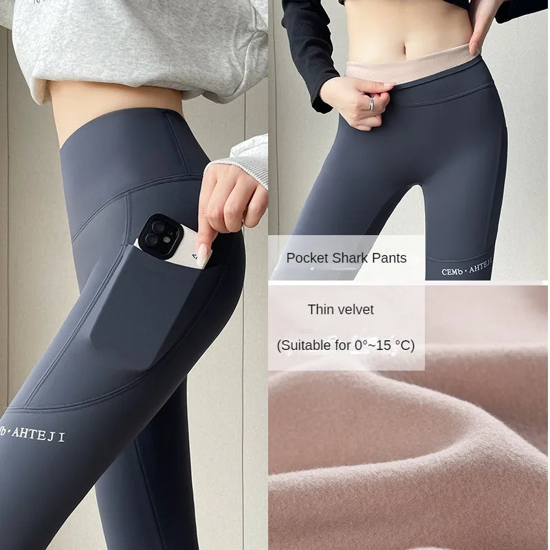 Leggings women's wea high waist hip lifting leggings yoga sports - GilloServ