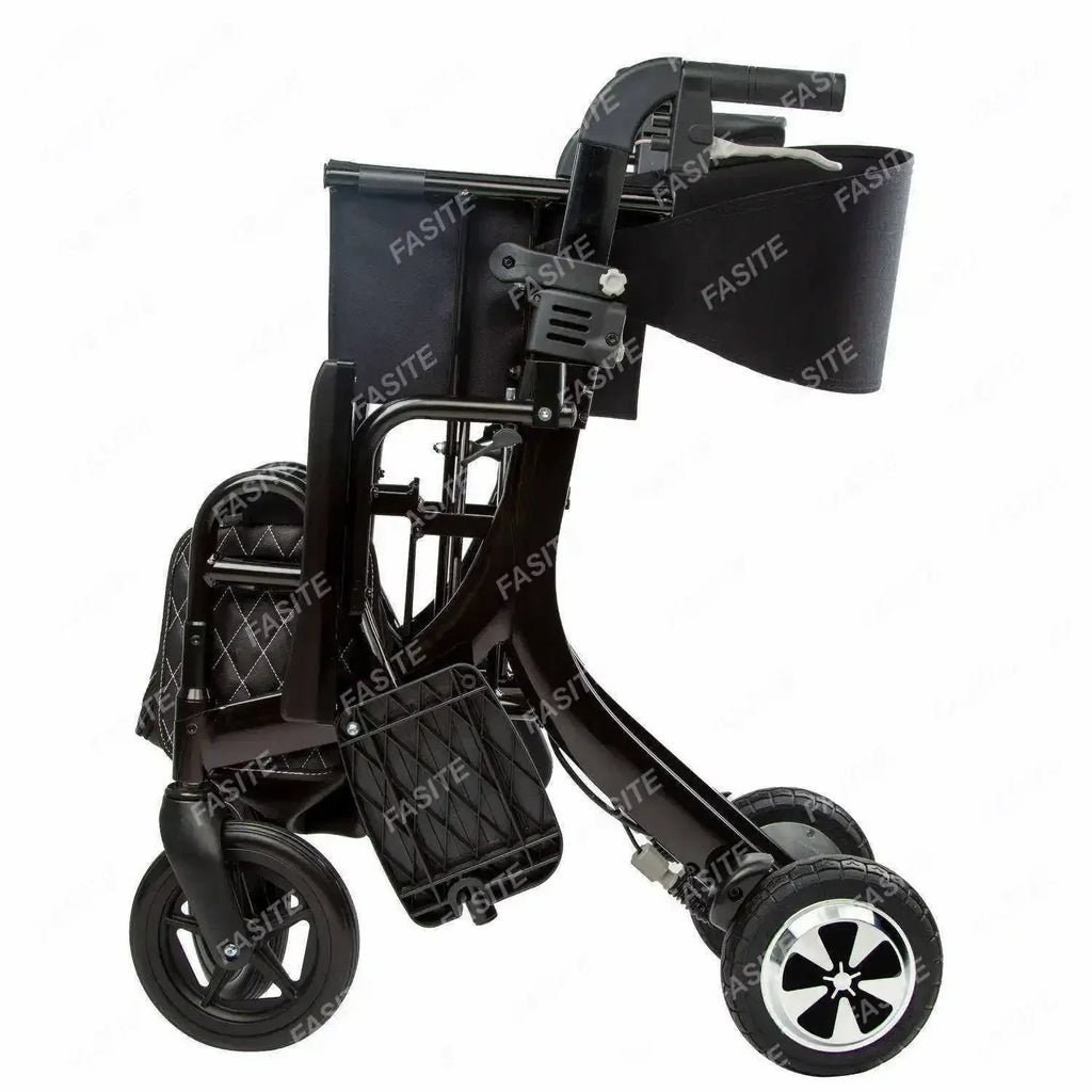 Folding Adjustable Electrical Lightweight Walker Rollator Power  Multifunctional Mobility - GilloServ