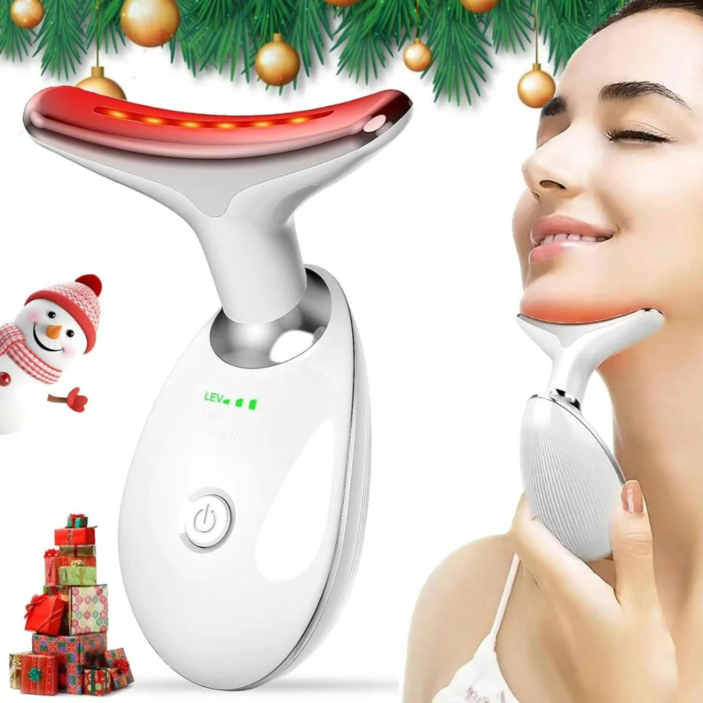Quality Vibrating Neck/ Beauty /face Skin Toner/Massager device,1 Piece set with Portable USB Charging - GilloServ