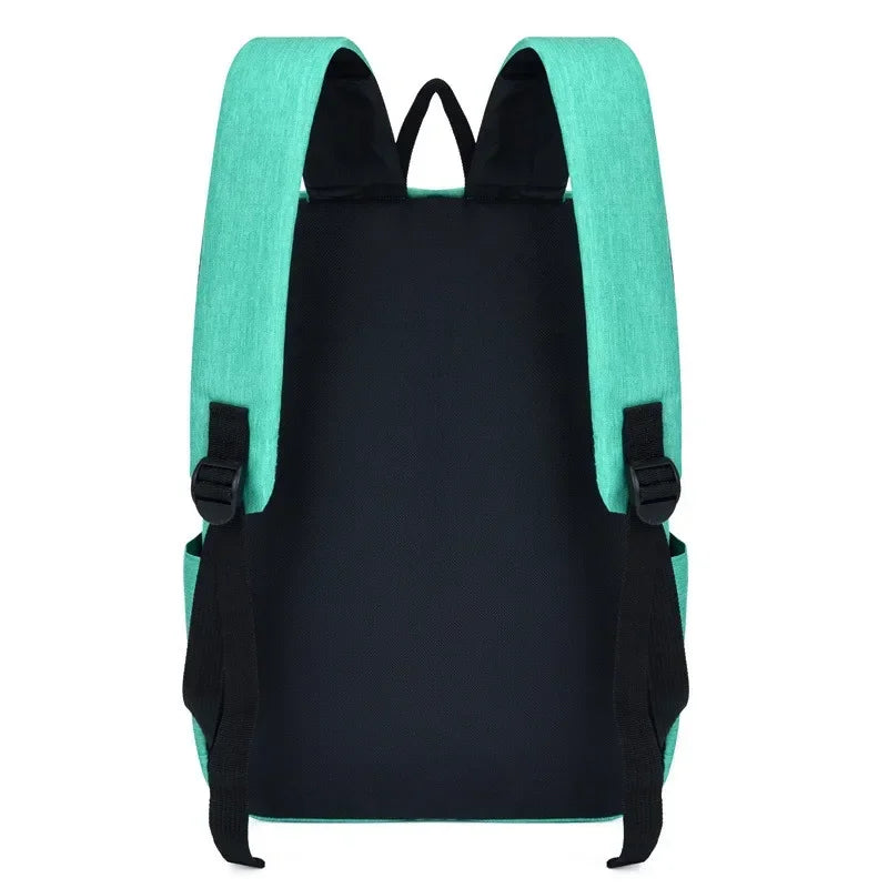 Casual Women Men Waterproof Backpack Portable Travel School Laptop Bags Student Rucksack  Multi-Color Female Zipper Backpacks - GilloServ