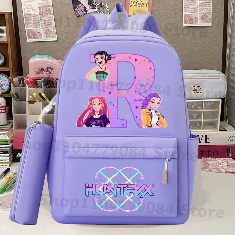 Demon Hunters Backpacks Fashion Schoolbag Large Capacity - GilloServ