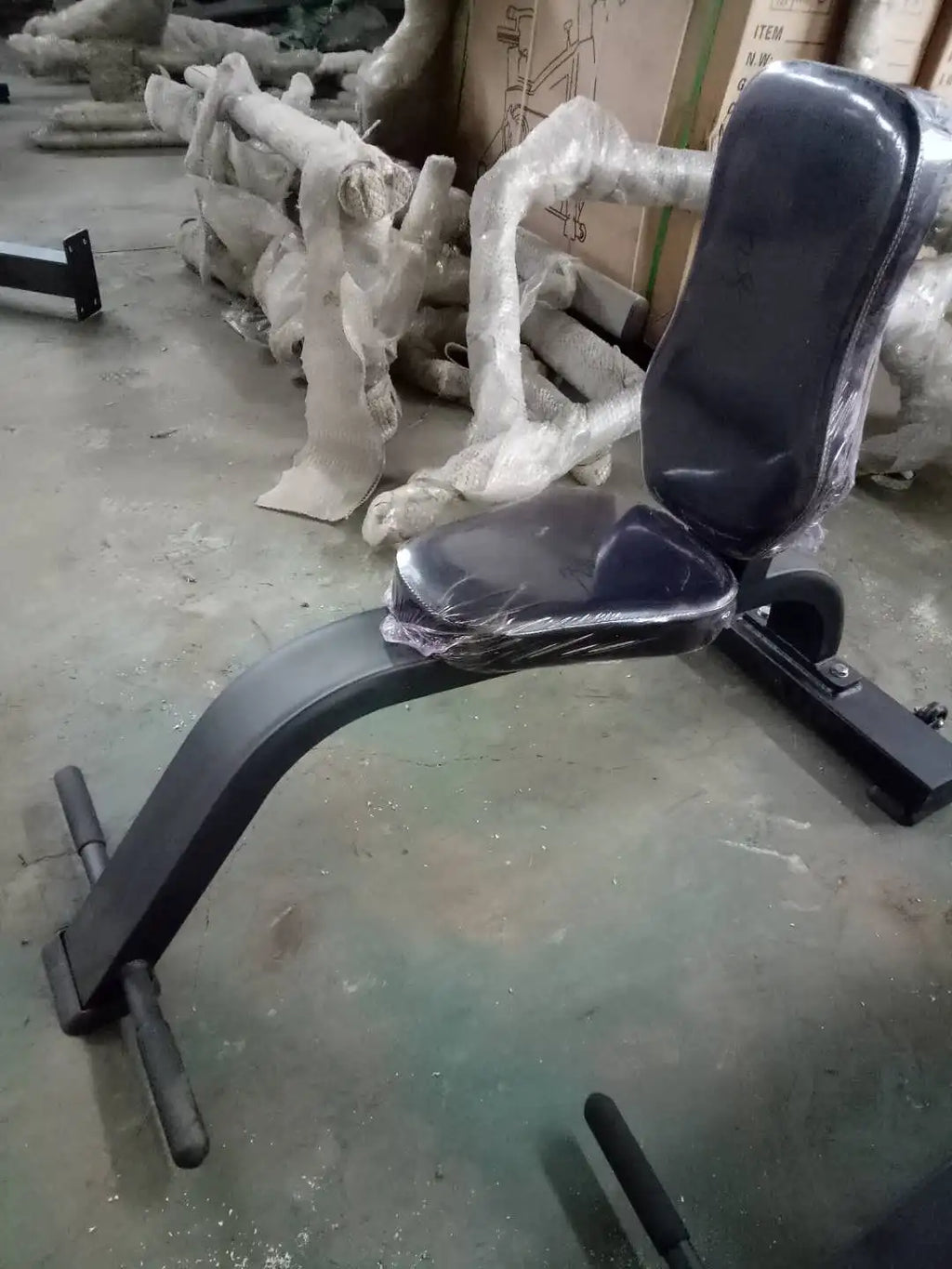 Wholesale Home Training Fitness Gym Workout Weight Lifting Workout Adjustable Squat Dumbbell Bench Rack With Bench Press - GilloServ