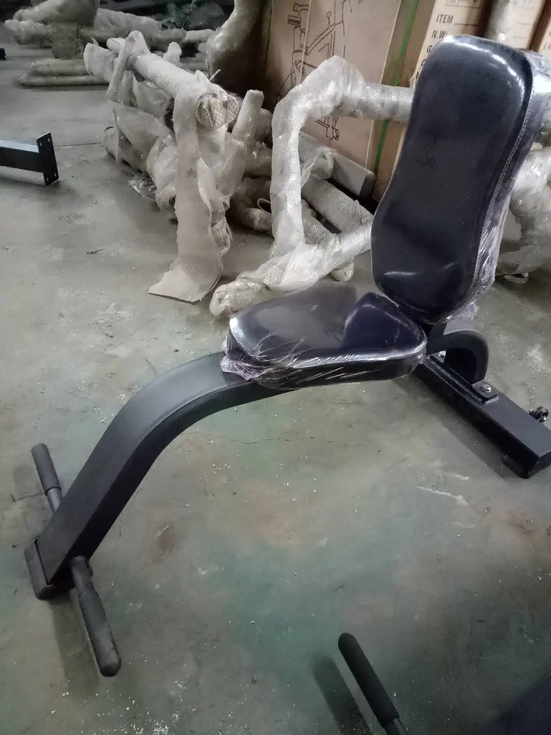 Wholesale Home Training Fitness Gym Workout Weight Lifting Workout Adjustable Squat Dumbbell Bench Rack With Bench Press - GilloServ