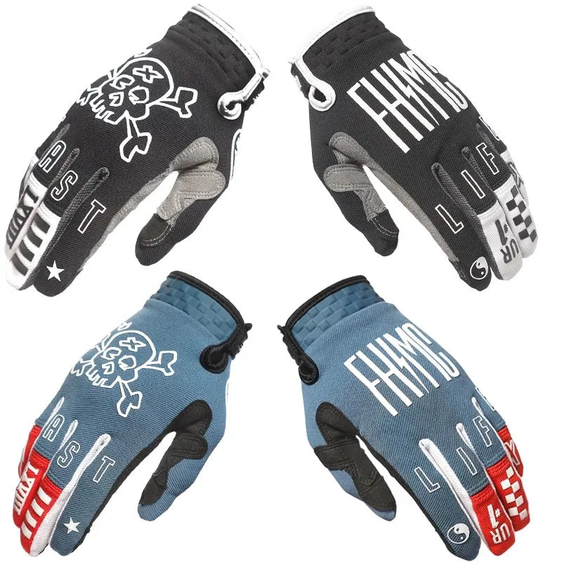 New Mtb Mountain Bicycle Motorcycle Racing Gloves MX Motocross Gloves Full Finger Cycling Gloves Bike Accessories A - GilloServ
