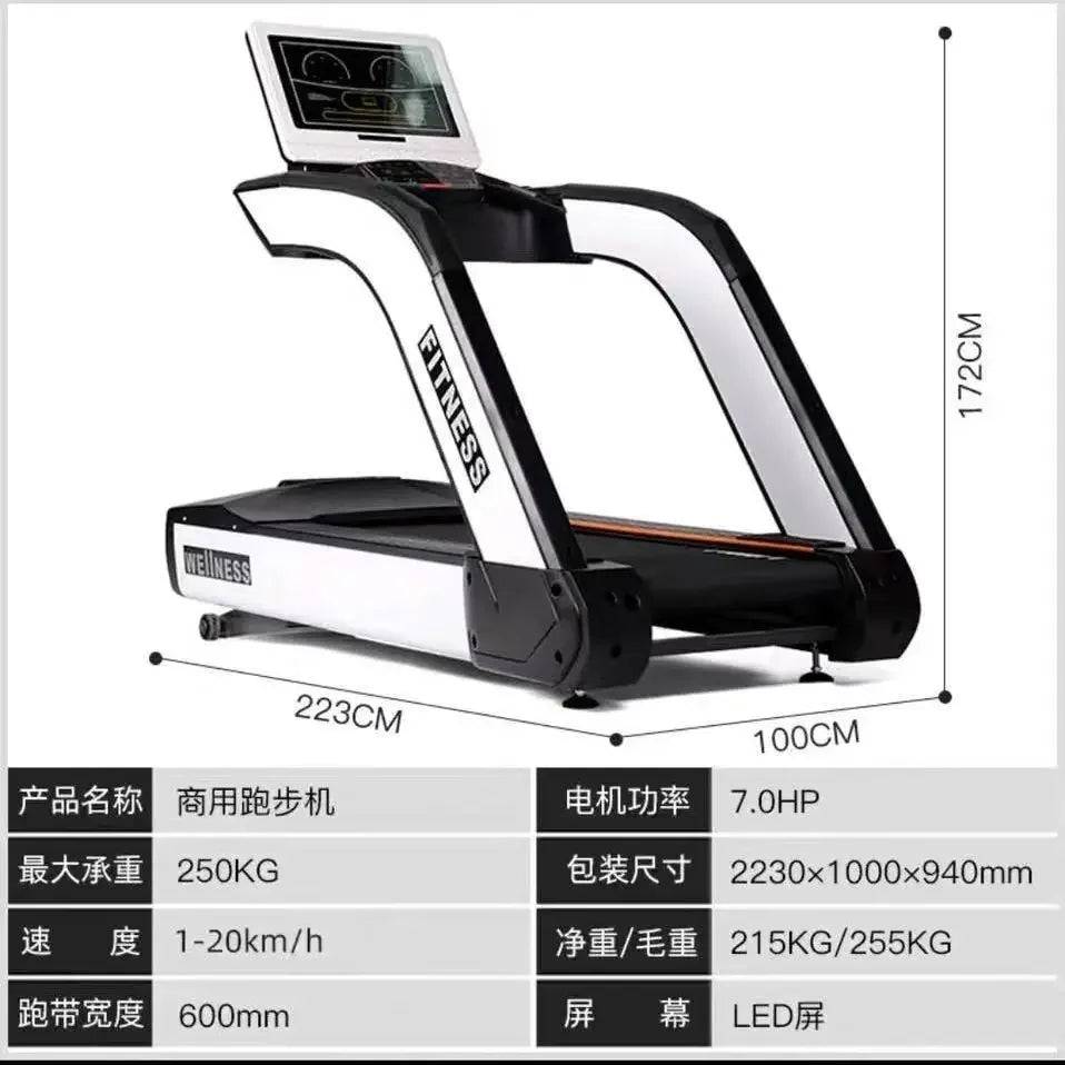 Commercial treadmill silent smart home high-end multi-functional luxury gym - GilloServ