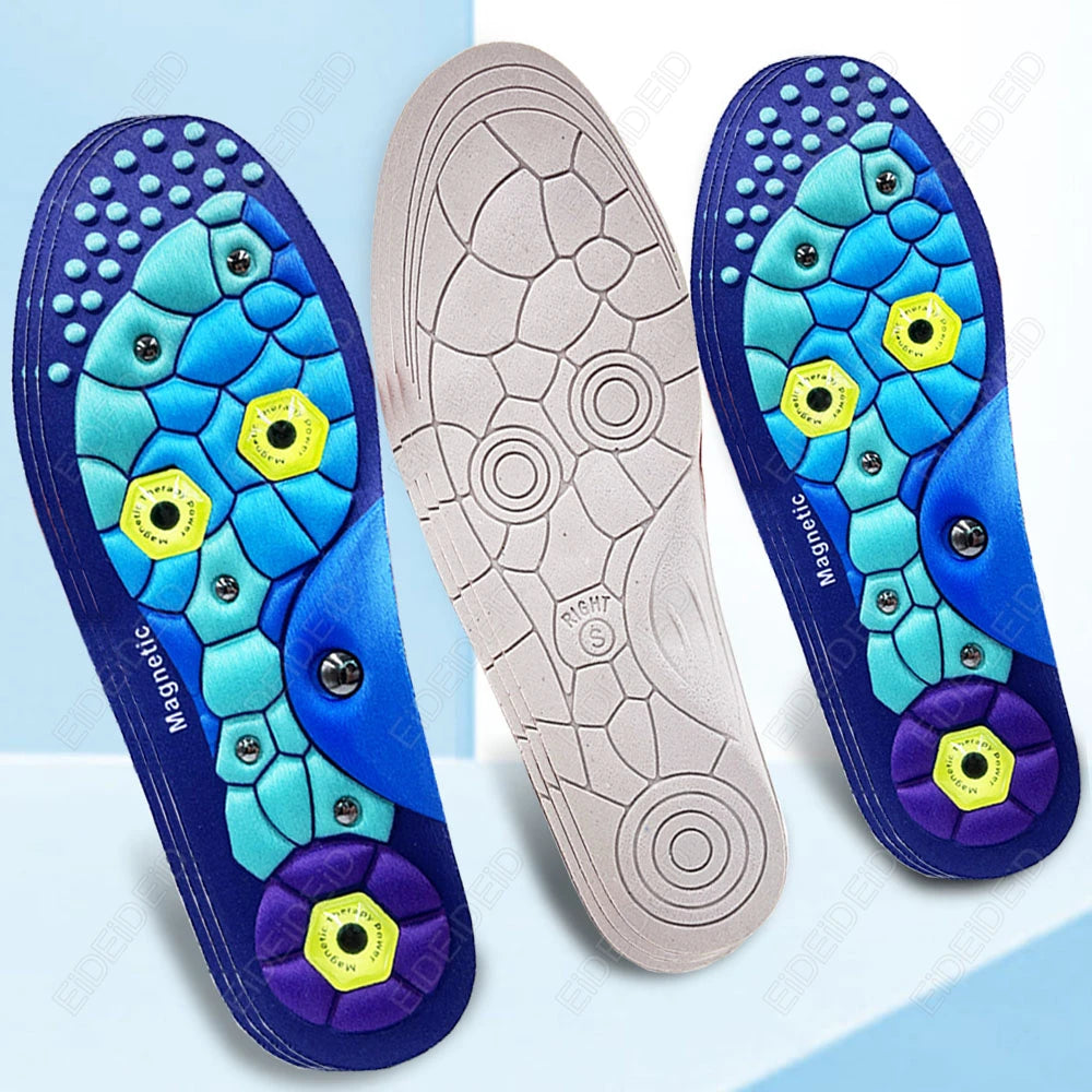 New Magnetic Therapy Sports Insoles for Massage Foot Weight Loss Slimming - GilloServ