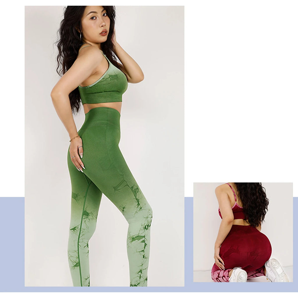 New Women's Yoga Set - Sports Bra and Leggings Outfit - Comfortable and Stylish Yoga Apparel for Fitness Enthusiasts - GilloServ