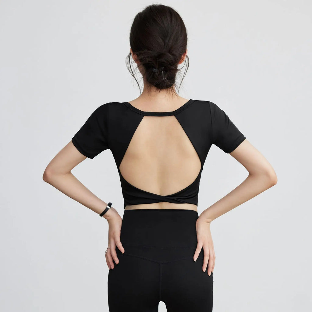 Yoga Clothes Sports Vest with Chest Pad Women's Tracksuit Athletic Wear Fitness Suit Gym Workout Push Up Clothes Sports Bra - GilloServ